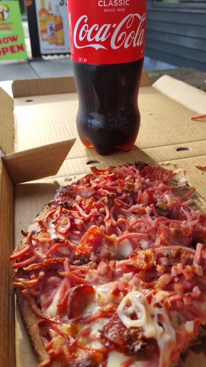 Meat Lovers Pizza, Molly's Takeaway Cafe