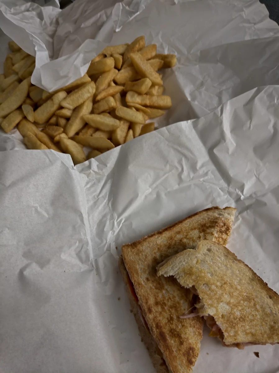 Toasted Sandwich and Chips