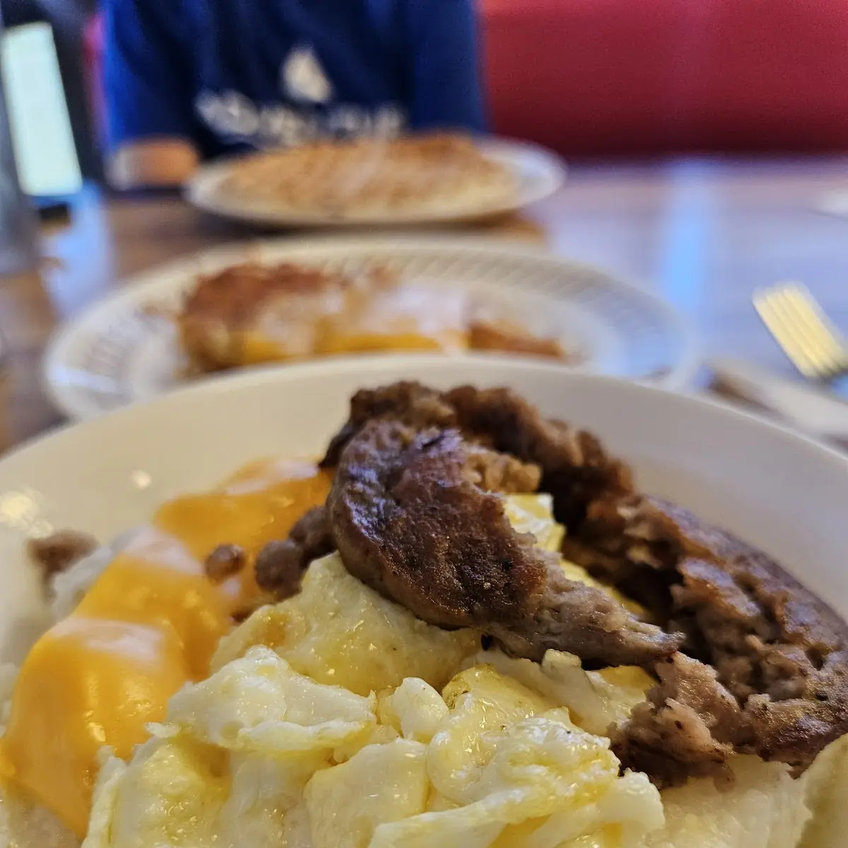 Sausage Egg Cheese Grit Bowl with Egg Whites