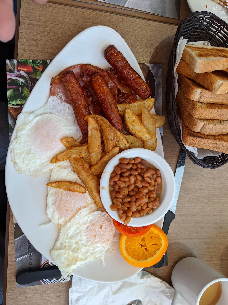 2 Eggs with Sausage