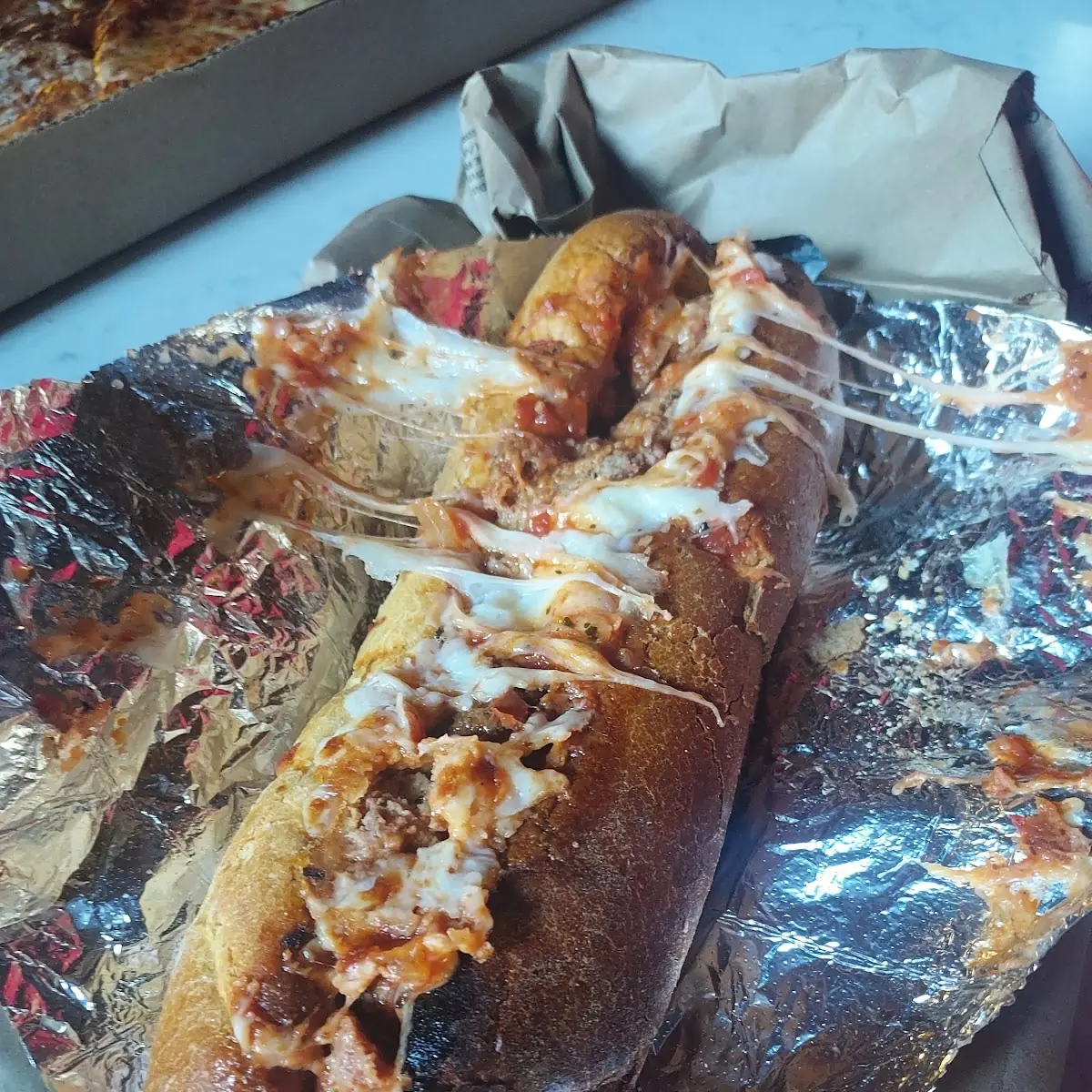 Chicken Parmigiana Hero