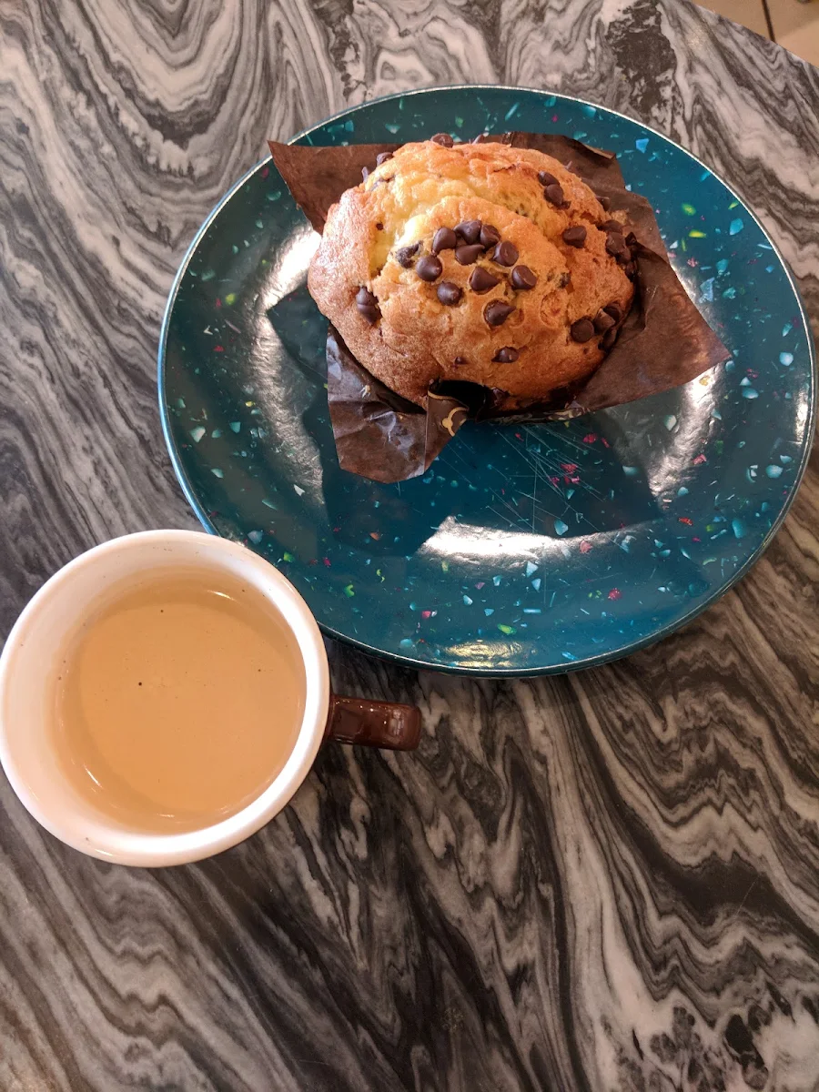 Double E and Choco Chip Muffin