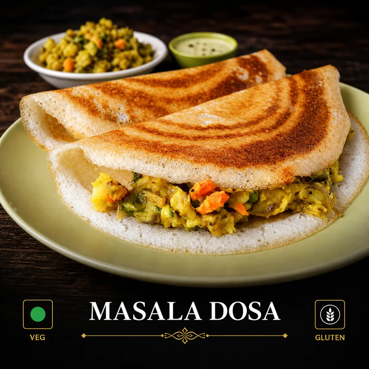 Masala Dosa Ghee Roast Mysore Masala Cheese