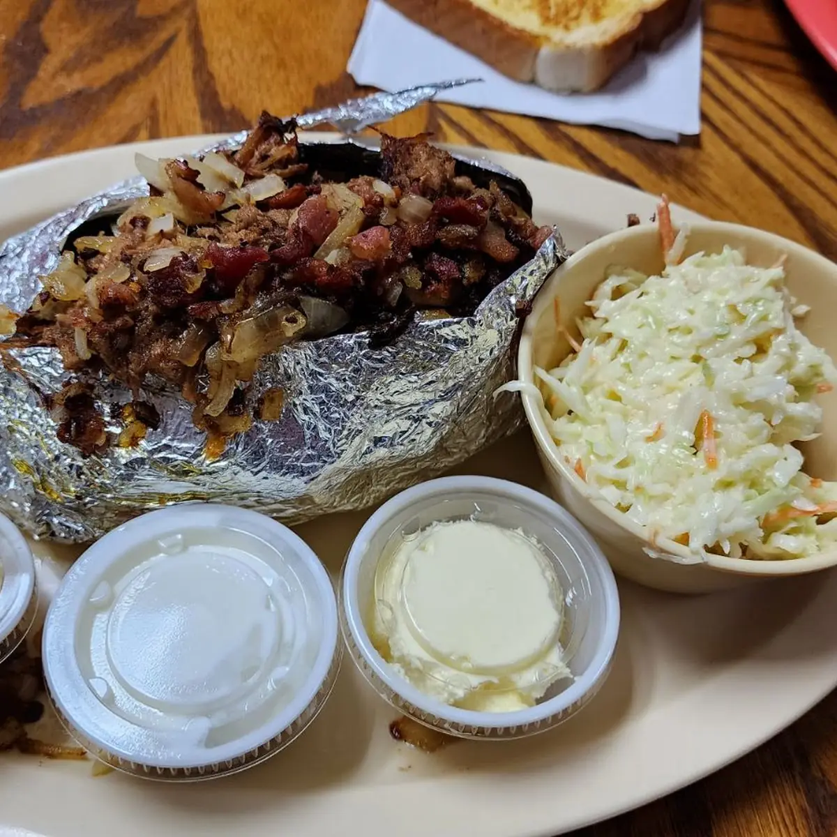 BBQ Stuffed Baked Potato