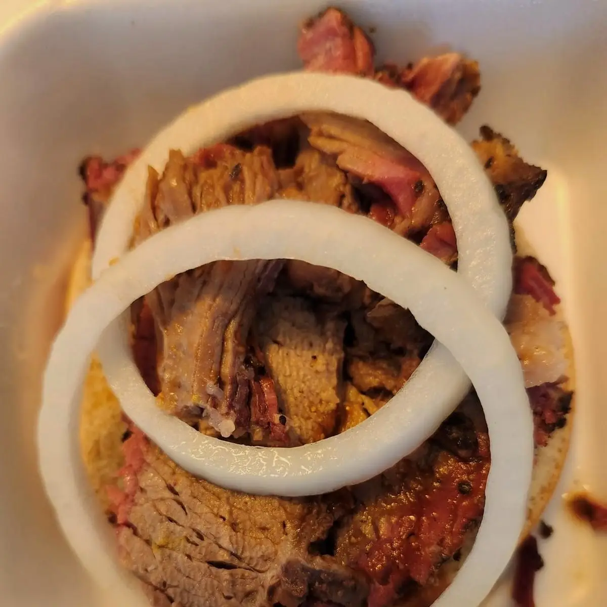 Sliced Brisket Sandwich