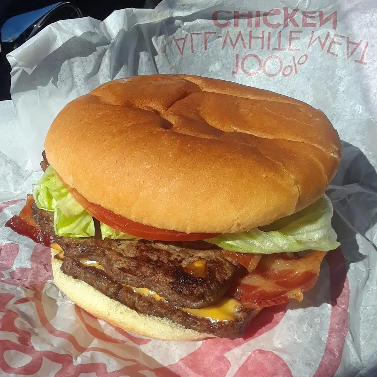 Jr Bacon Cheeseburger