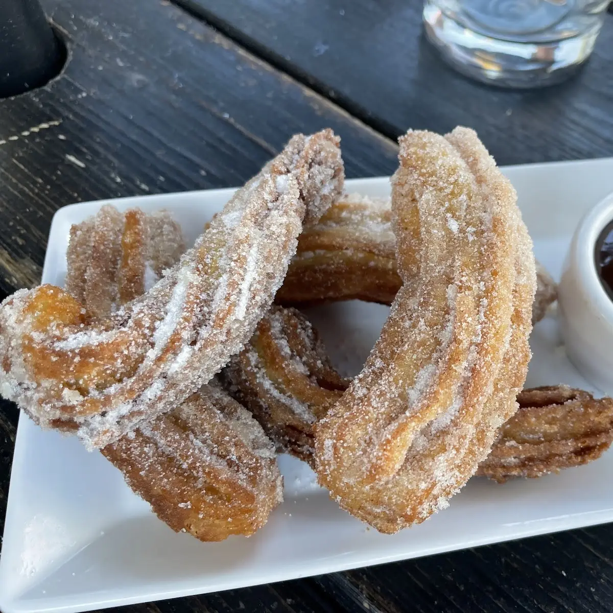 Churros with Chocolate Dipping Sauce