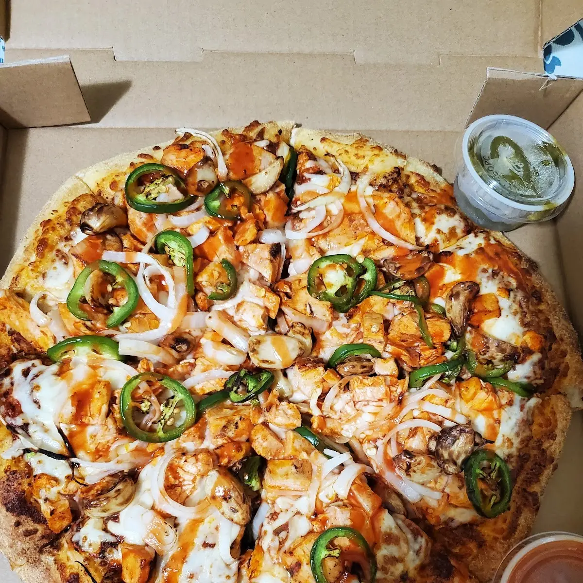 Buffalo Chicken Pizza Custom