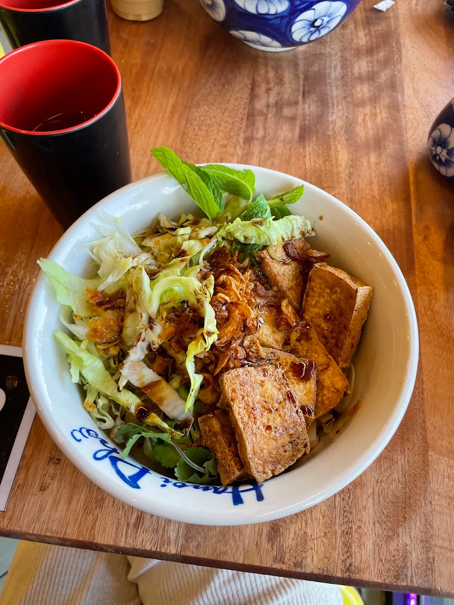 Crispy Pork Pho Salad, Hanoi Pho Preston