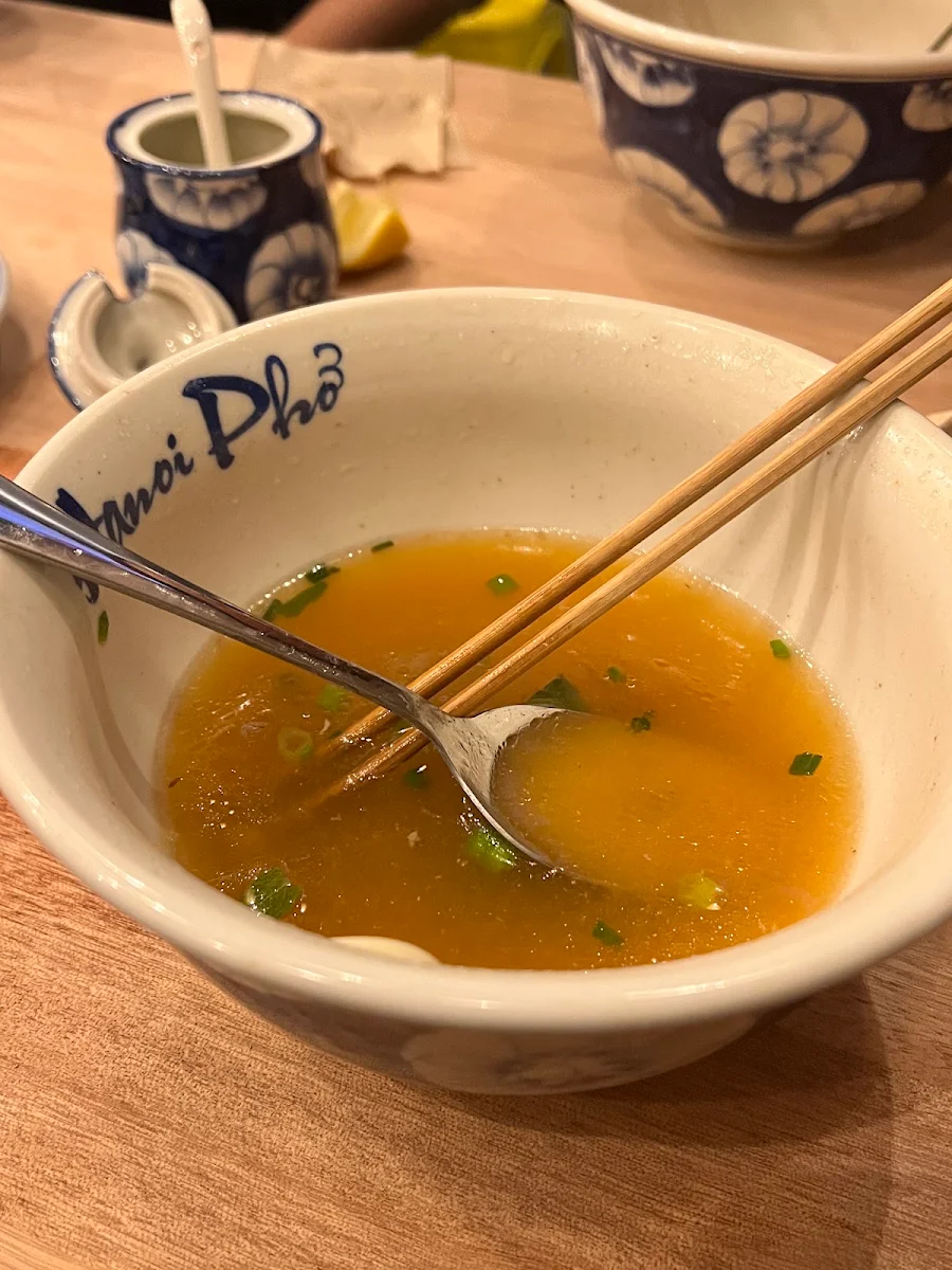 Egg Yolk in Broth, Hanoi Pho Preston