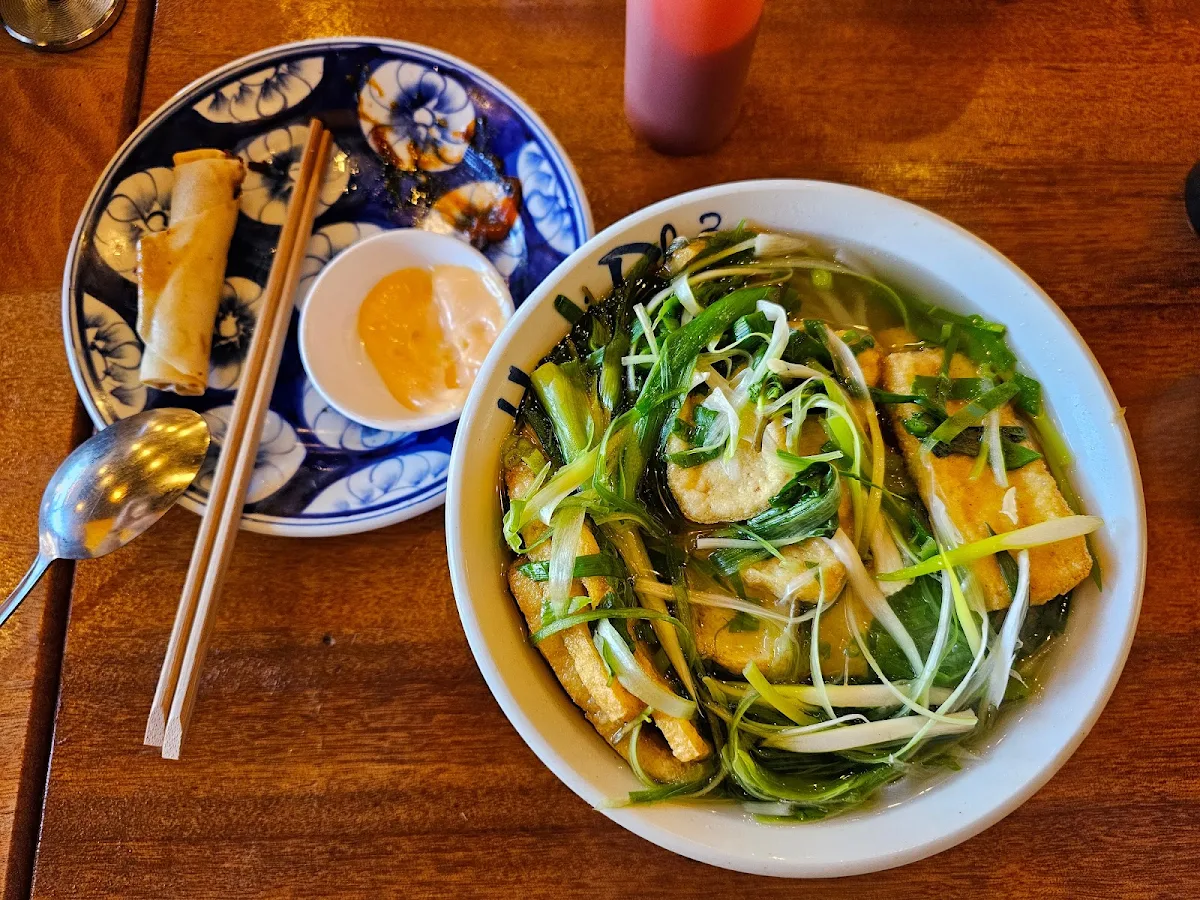Tofu Pho in Chicken Broth, Hanoi Pho Preston