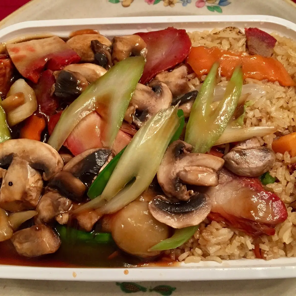 Roast Pork w Mushroom