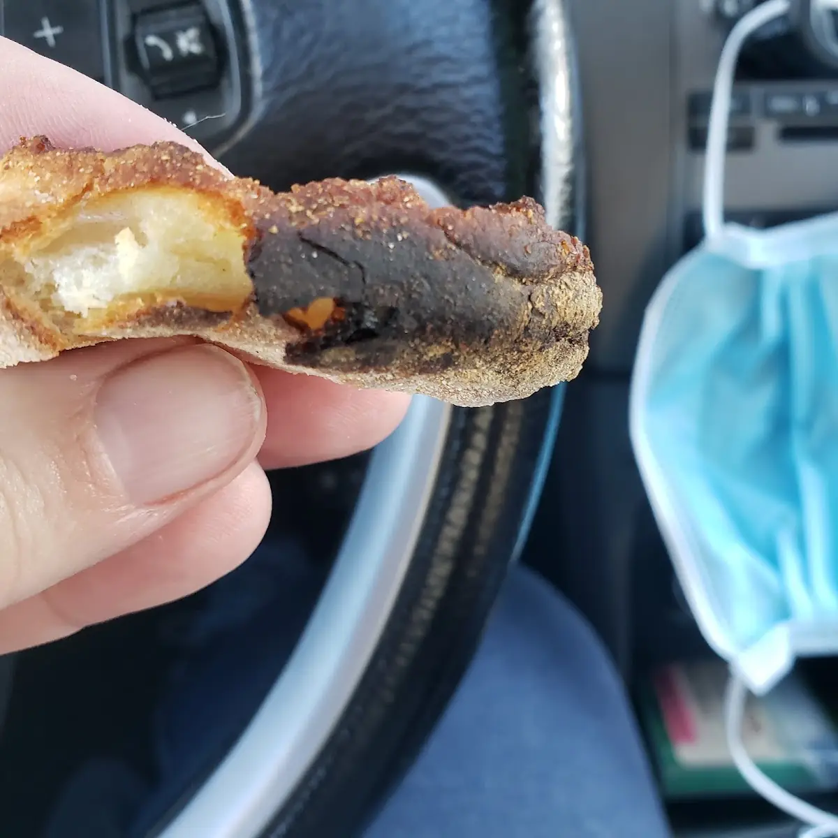 Burnt Sausage Mcmuffin