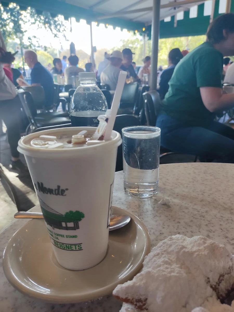 Iced Cafe Au Lait