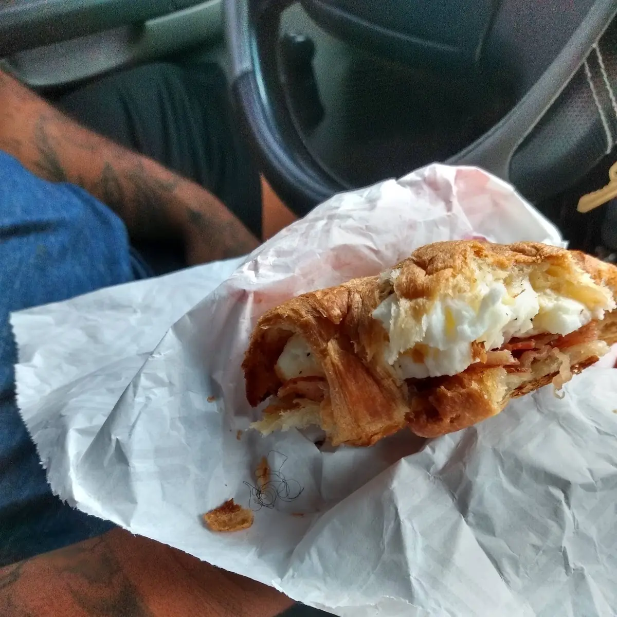 Black Pepper Bacon Sandwich