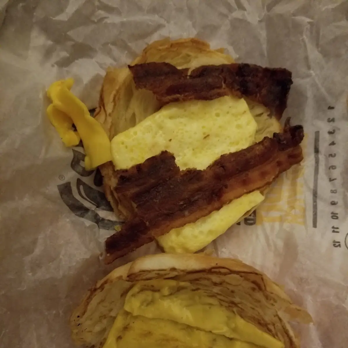 Bacon Egg Cheese Sandwich
