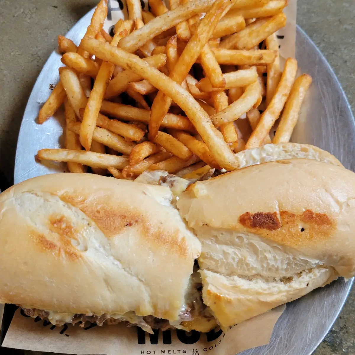 Philly Cheese Steak Sandwich