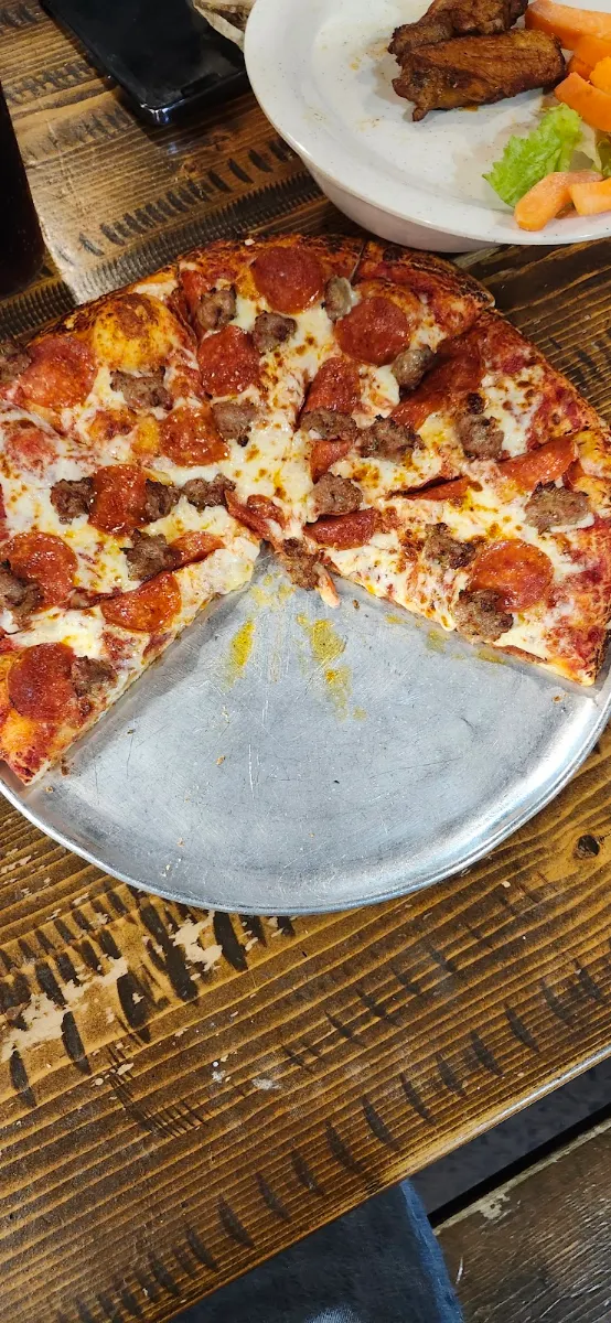 Pepperoni Sausage Pizza