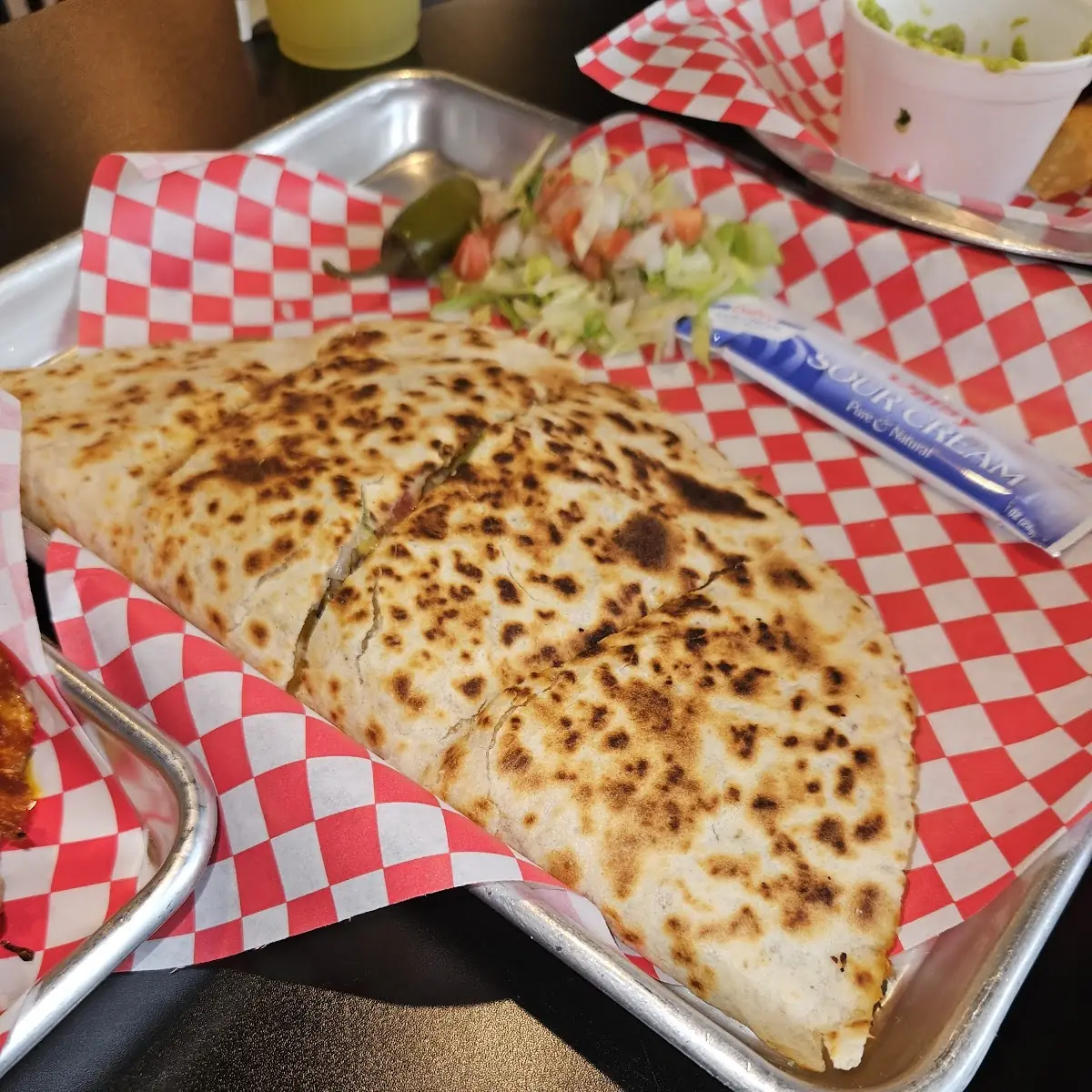 Steak and Shrimp Quesadilla