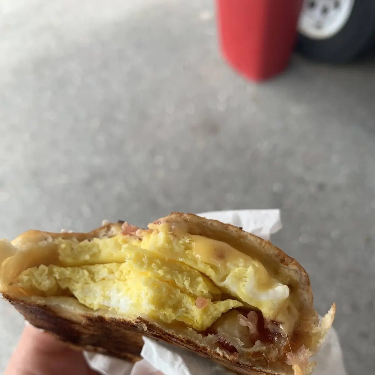 Pretzel Breakfast Sandwich