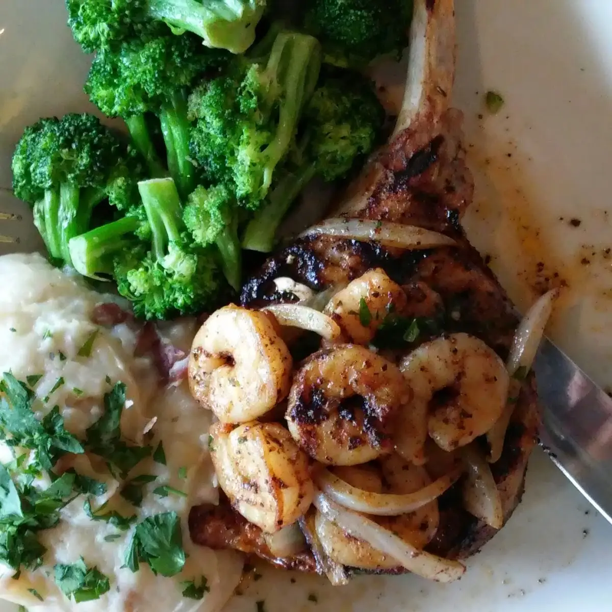 Shrimp 'N Parmesan Sirloin