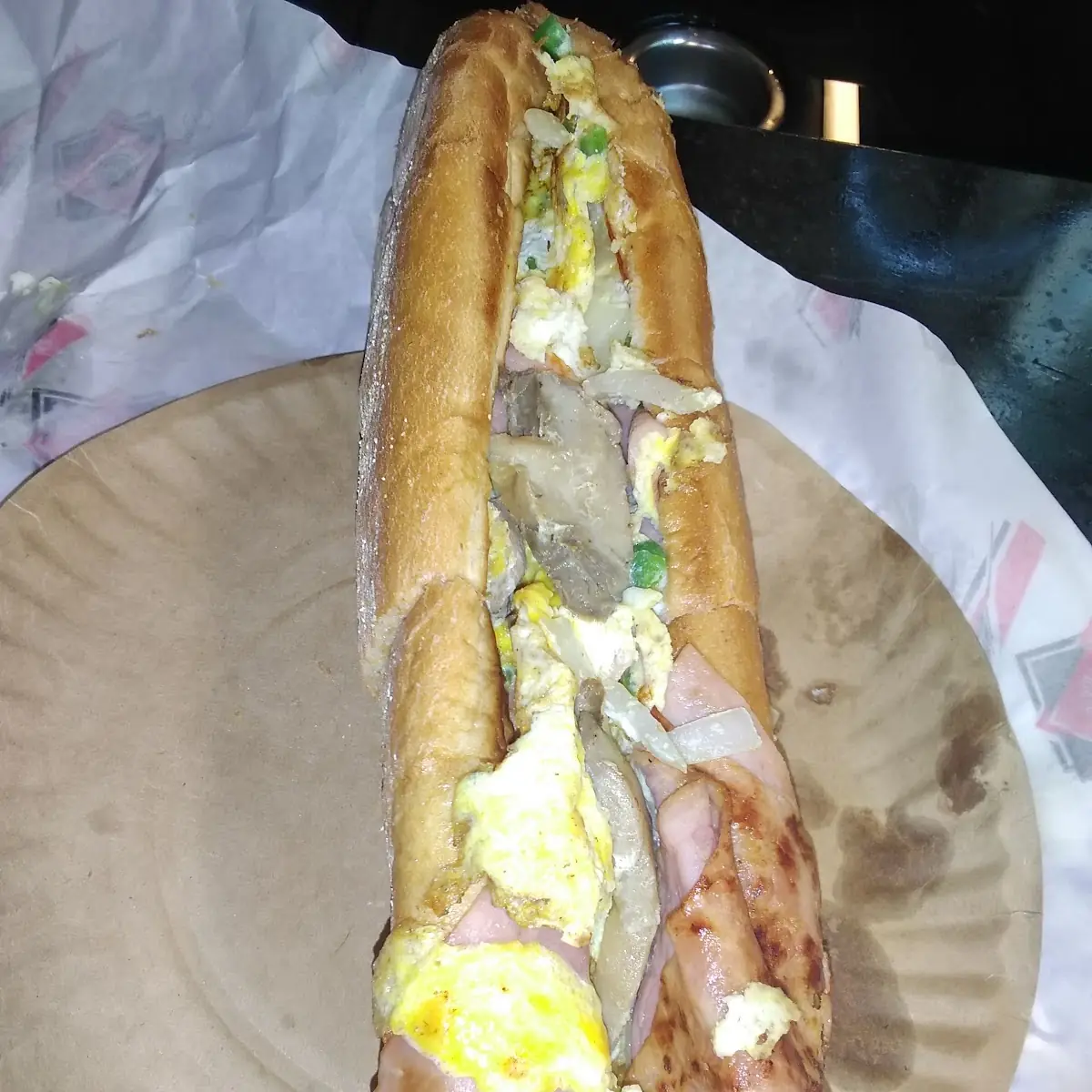 Western Omelette Sub
