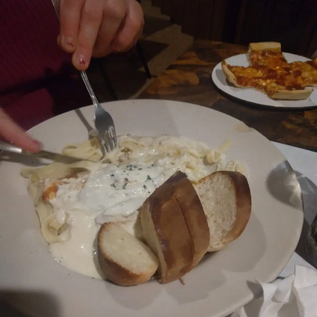 Chicken Fettuccine Alfredo