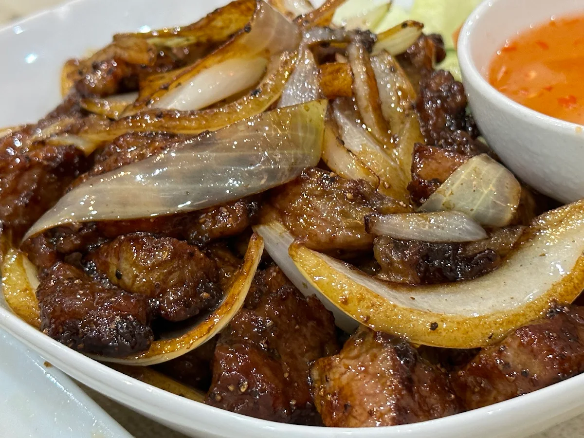 Sizzling Mongolian Lamb, Seagull Seafood Restaurant