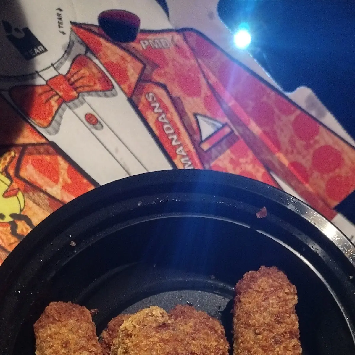Crispy Burt Smelling Cheese Sticks