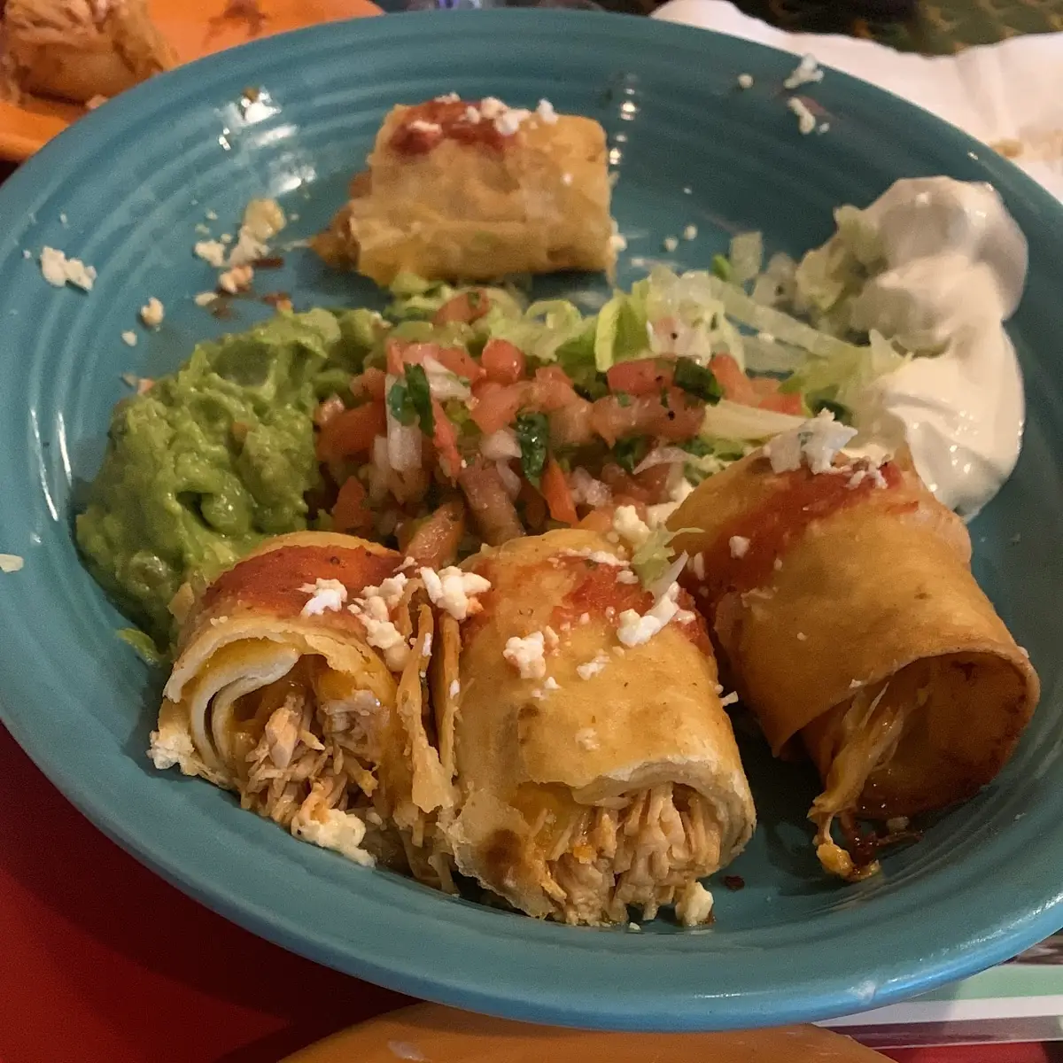 Chicken Flautas