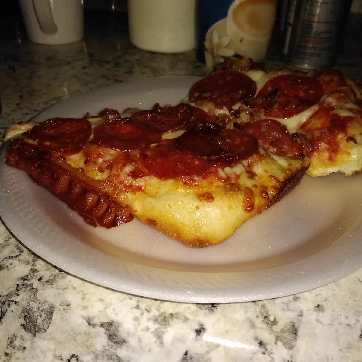 Pepperoni Pizza & Cheesy Bread