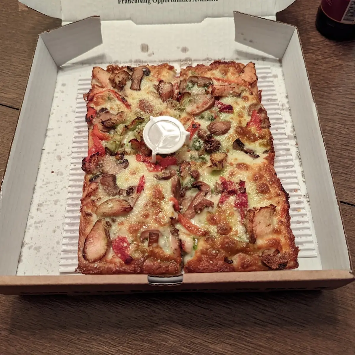 Chicken Pesto Pizza