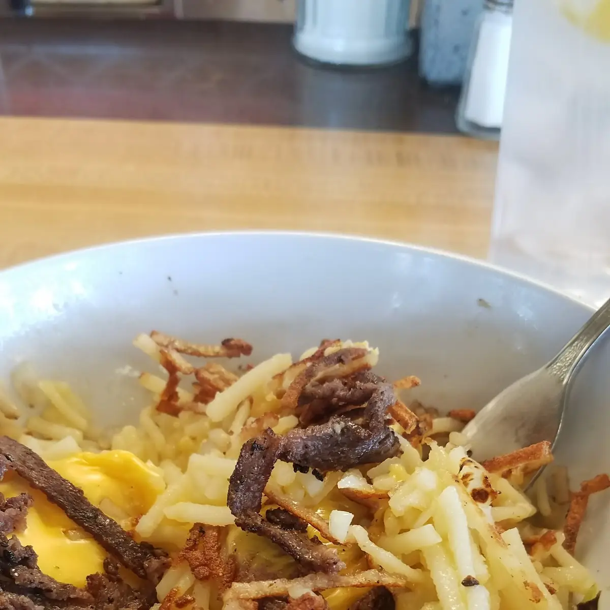Hash Browns with Bacon