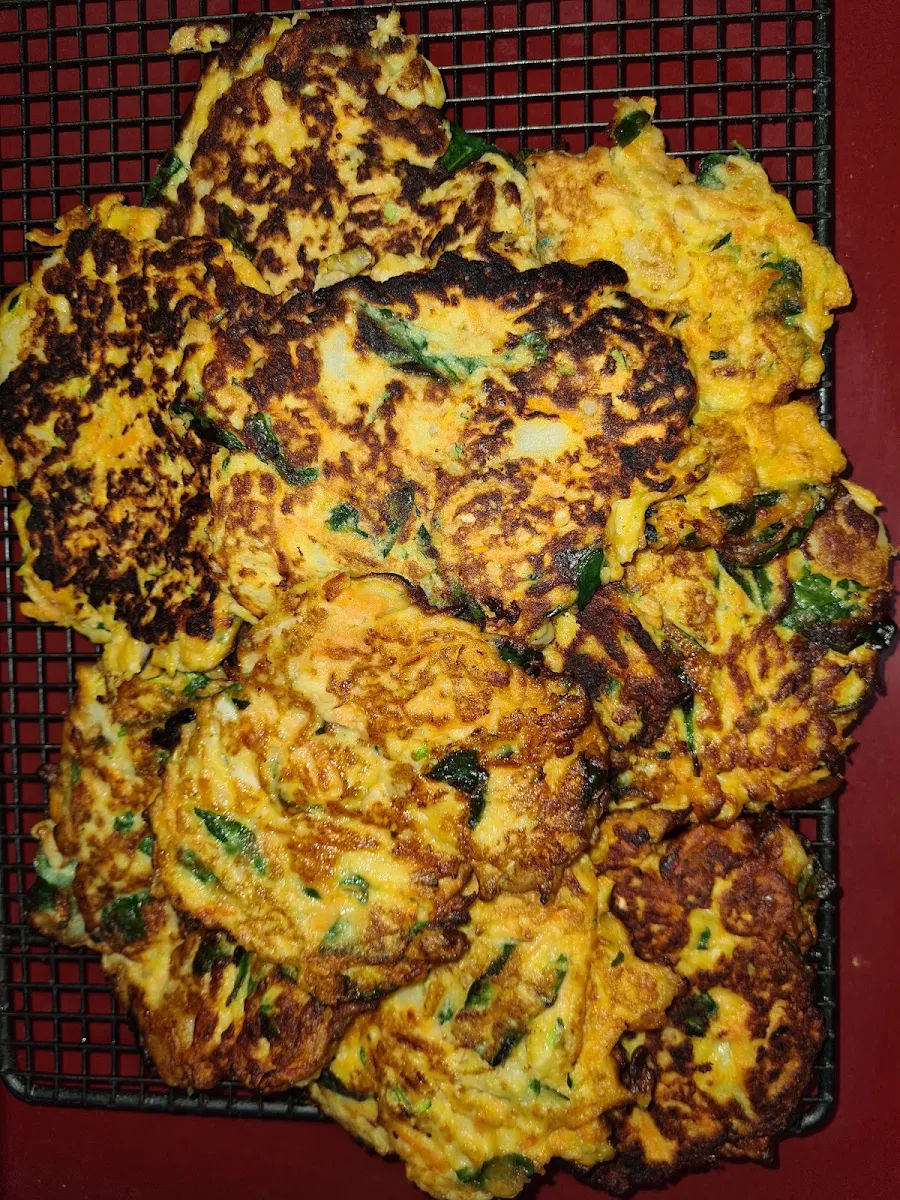 Veg Patties, Eltham Aromas Cafe Bar Beanery