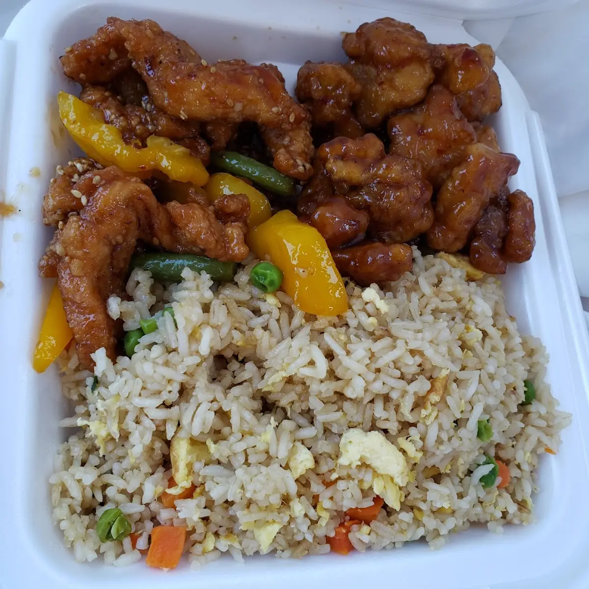 Kungpow Chicken & Noodles
