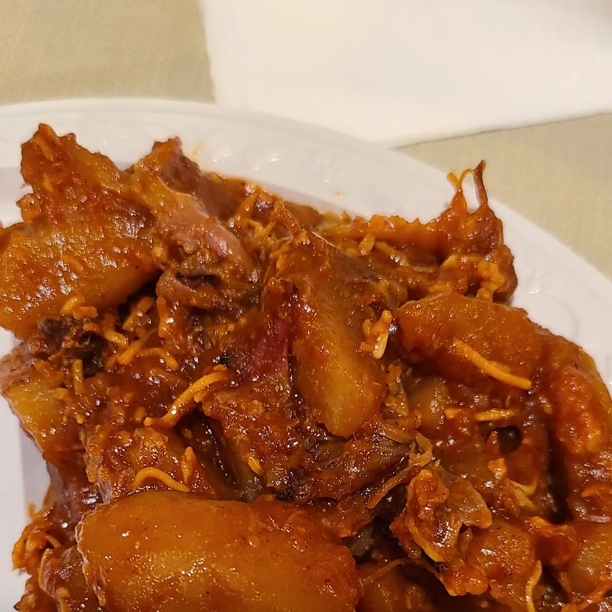 BBQ Potato Bake