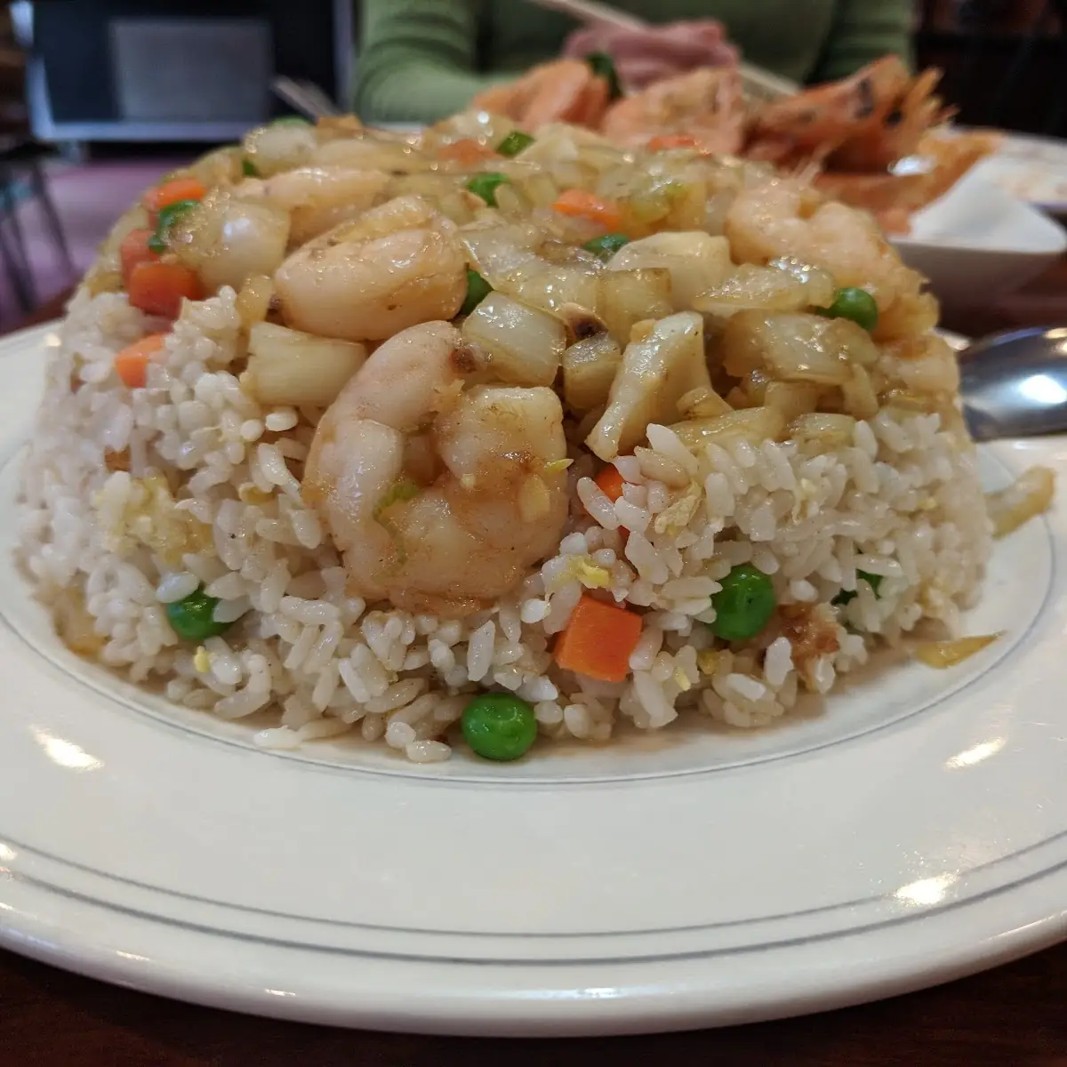 Shrimp Sizzling Rice Soup for 2