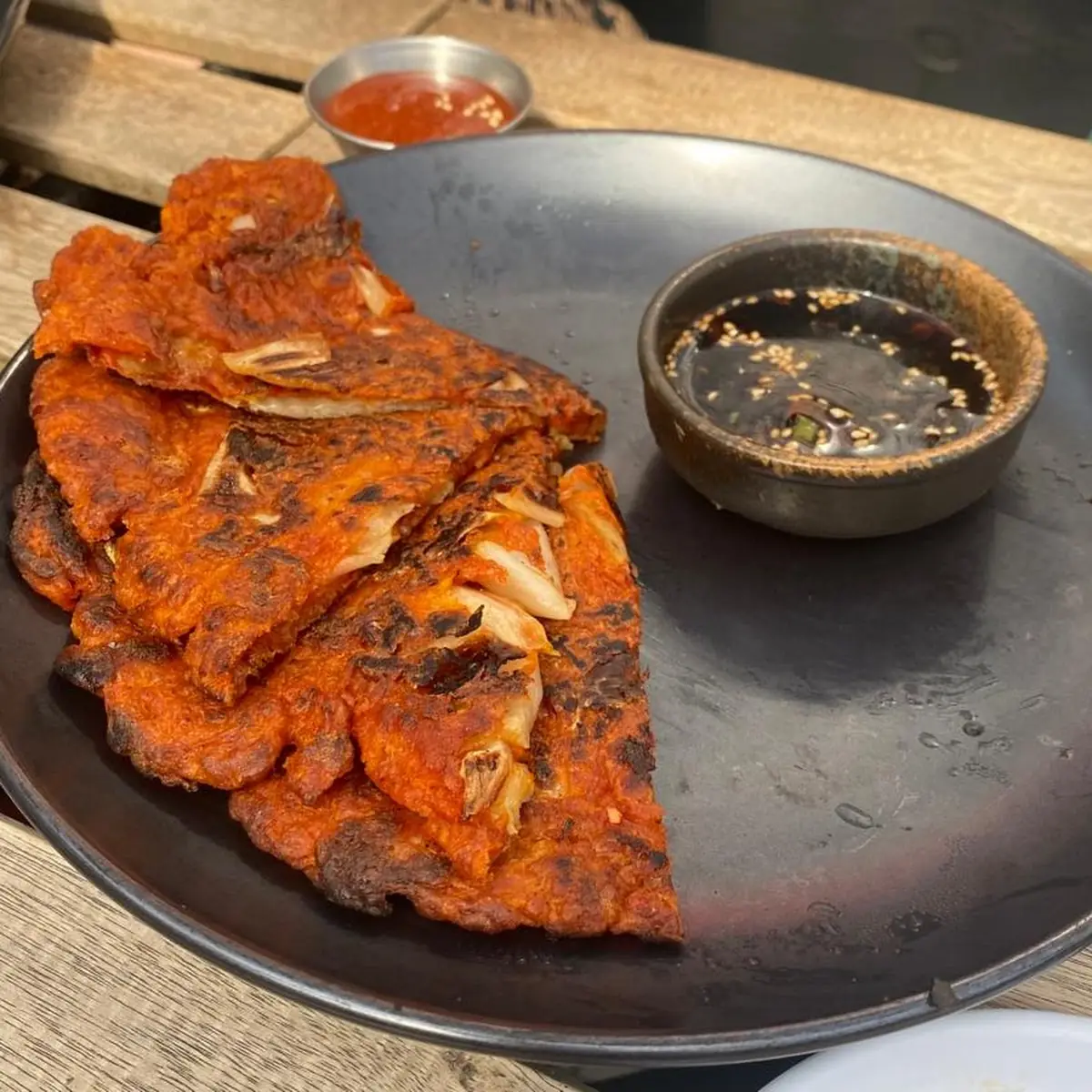 Korean Kimchi Pancake