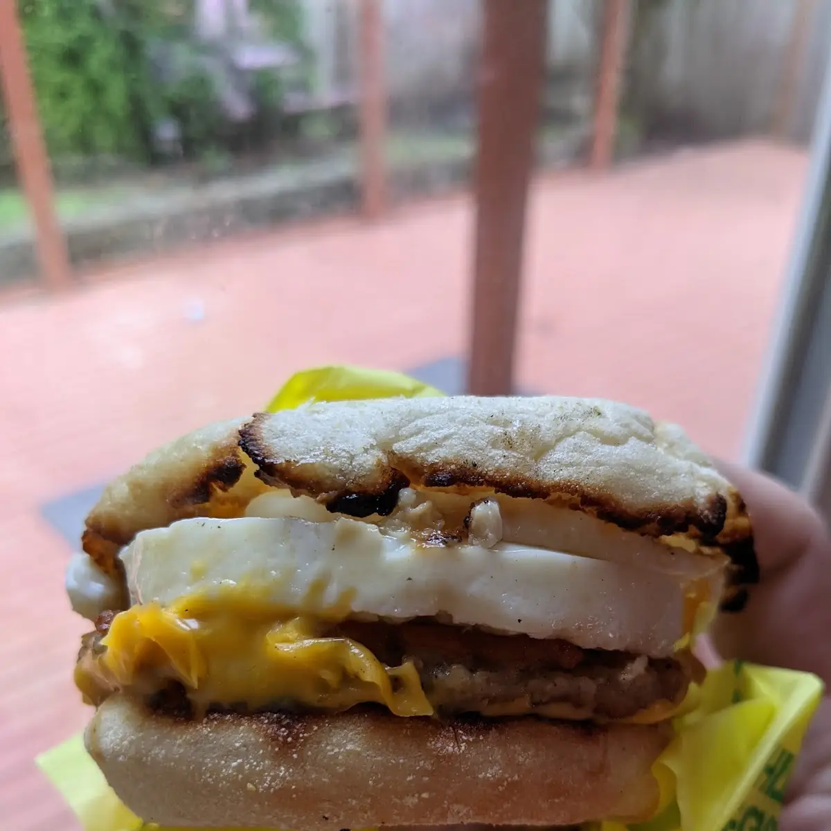 Sausage Mcmuffin with Egg