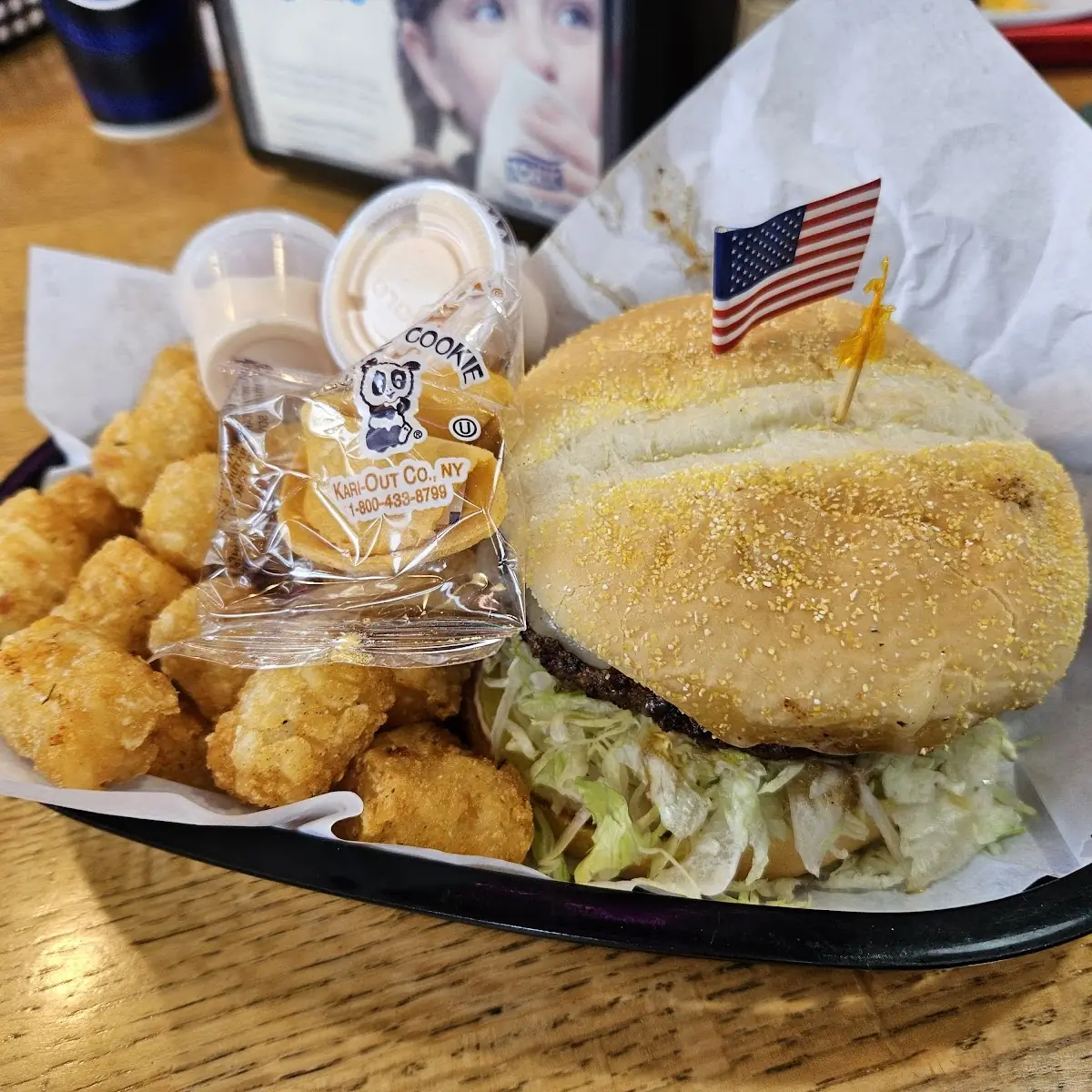 Mushroom Swiss Burger