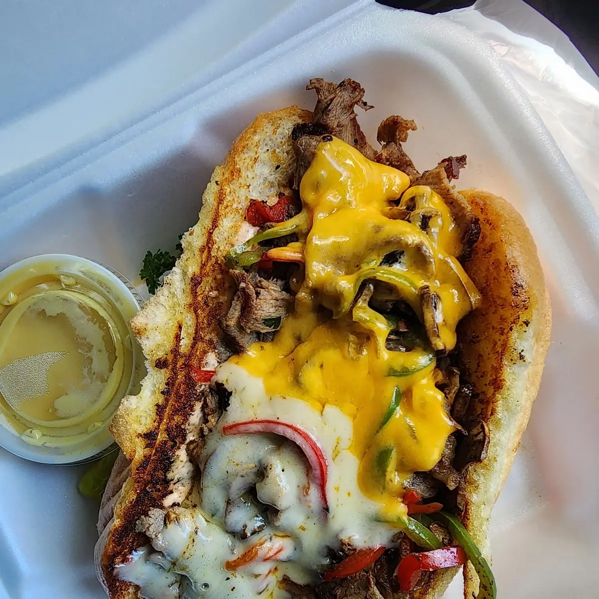 Philly Cheesesteak Sandwich