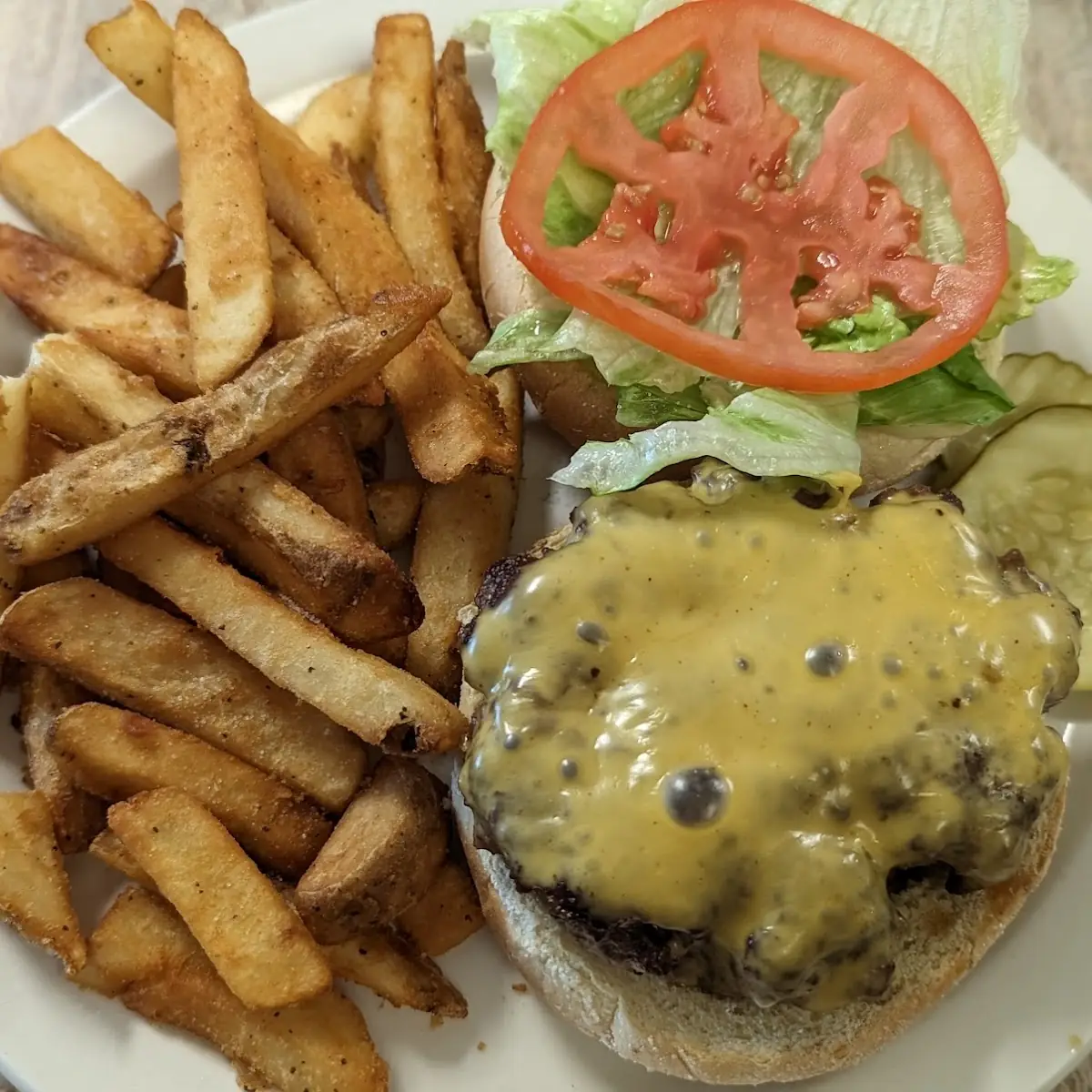 Mushroom & Swiss Burger