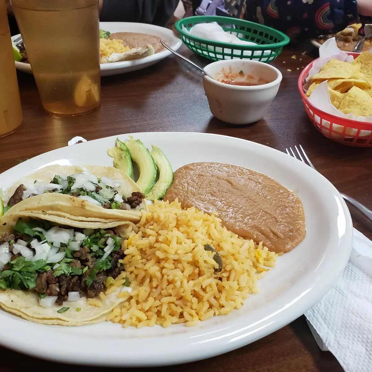 Carne Guisada Plate