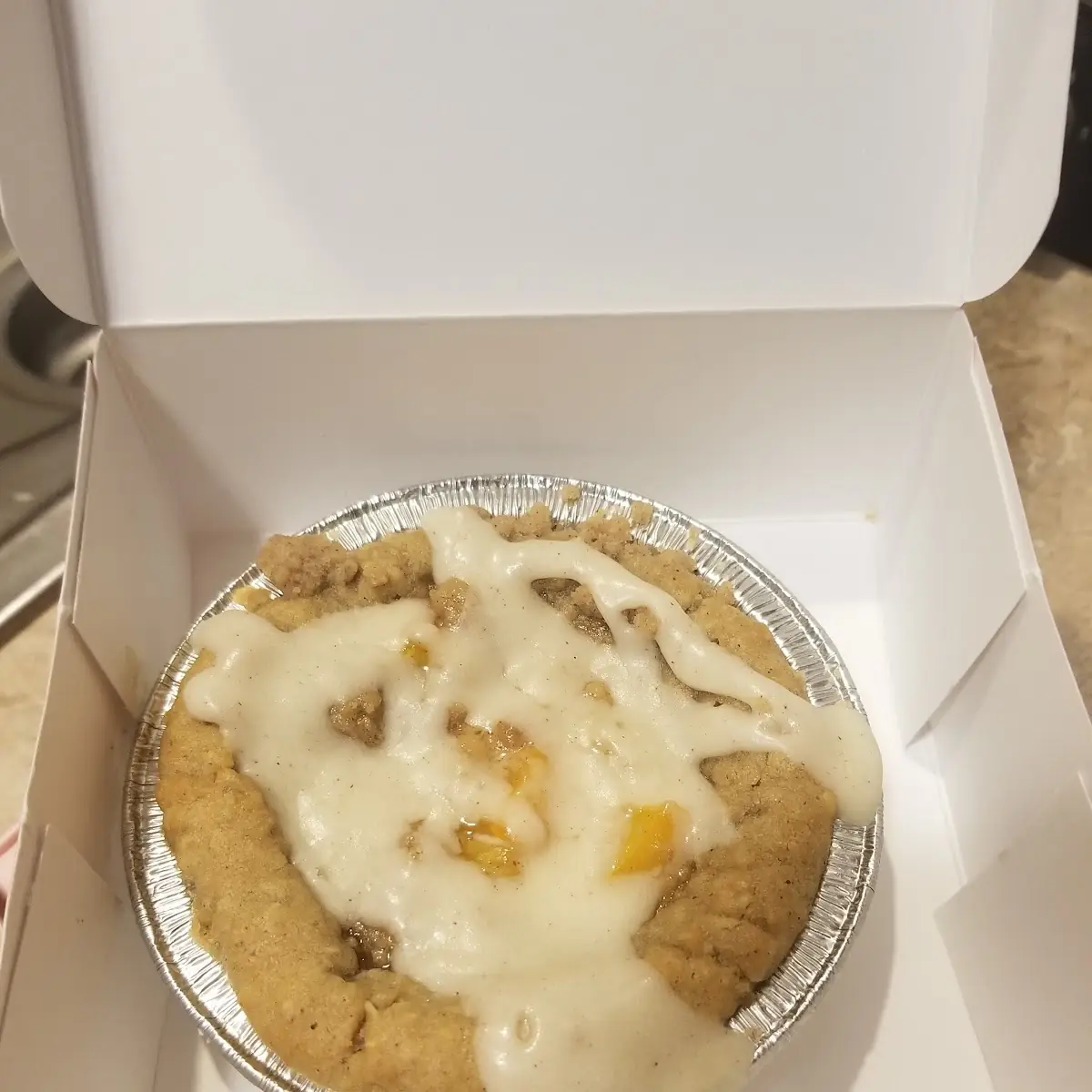 Peach Cobbler Cookie