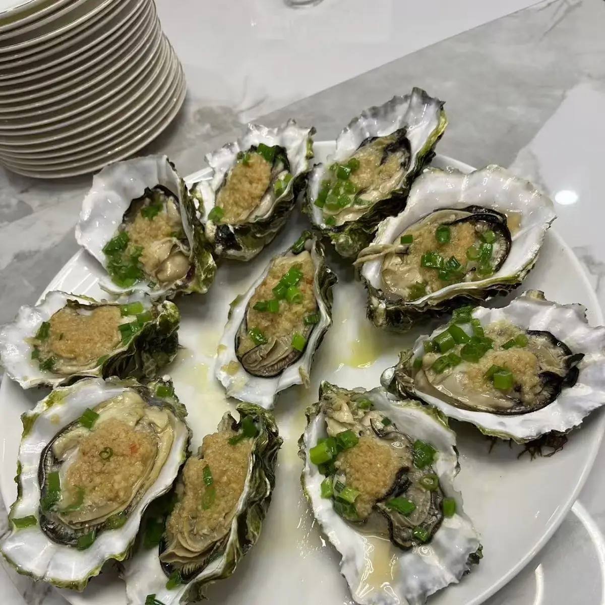 Oysters Rockefeller