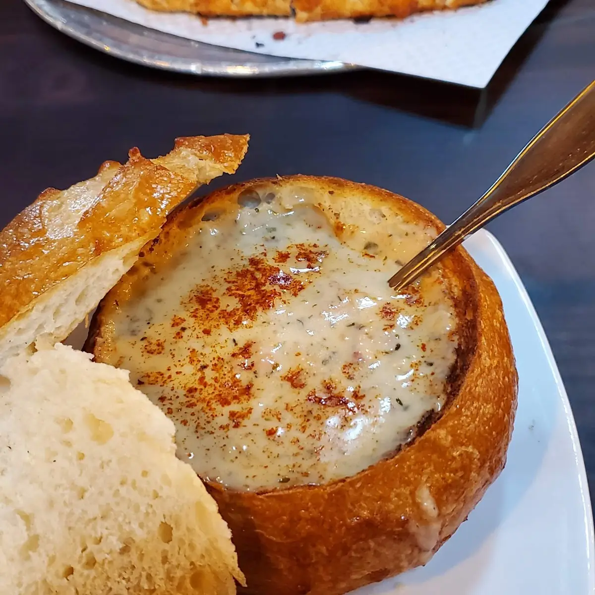 Clam Chowder Bread Bowl