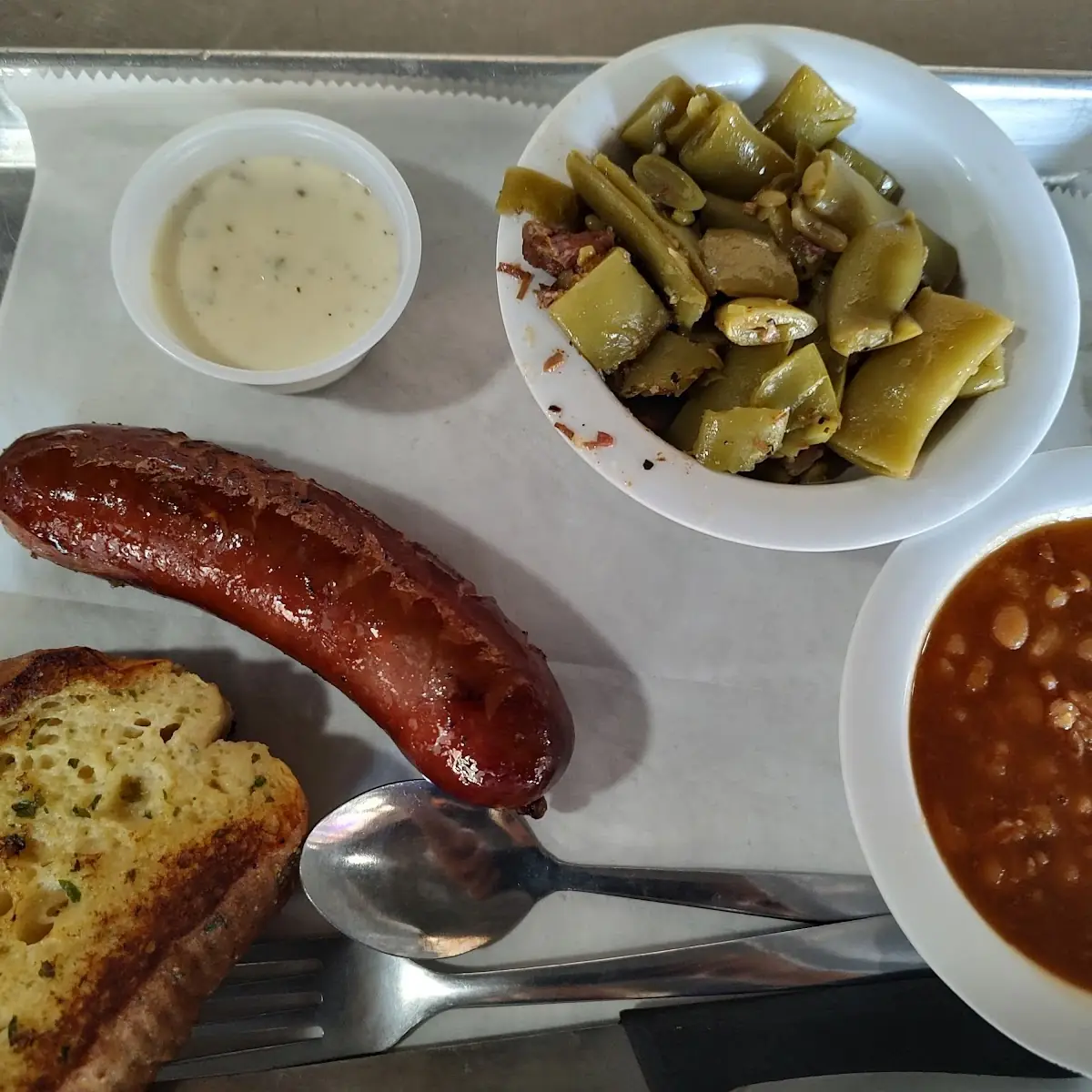 Smoked Sausage Plate