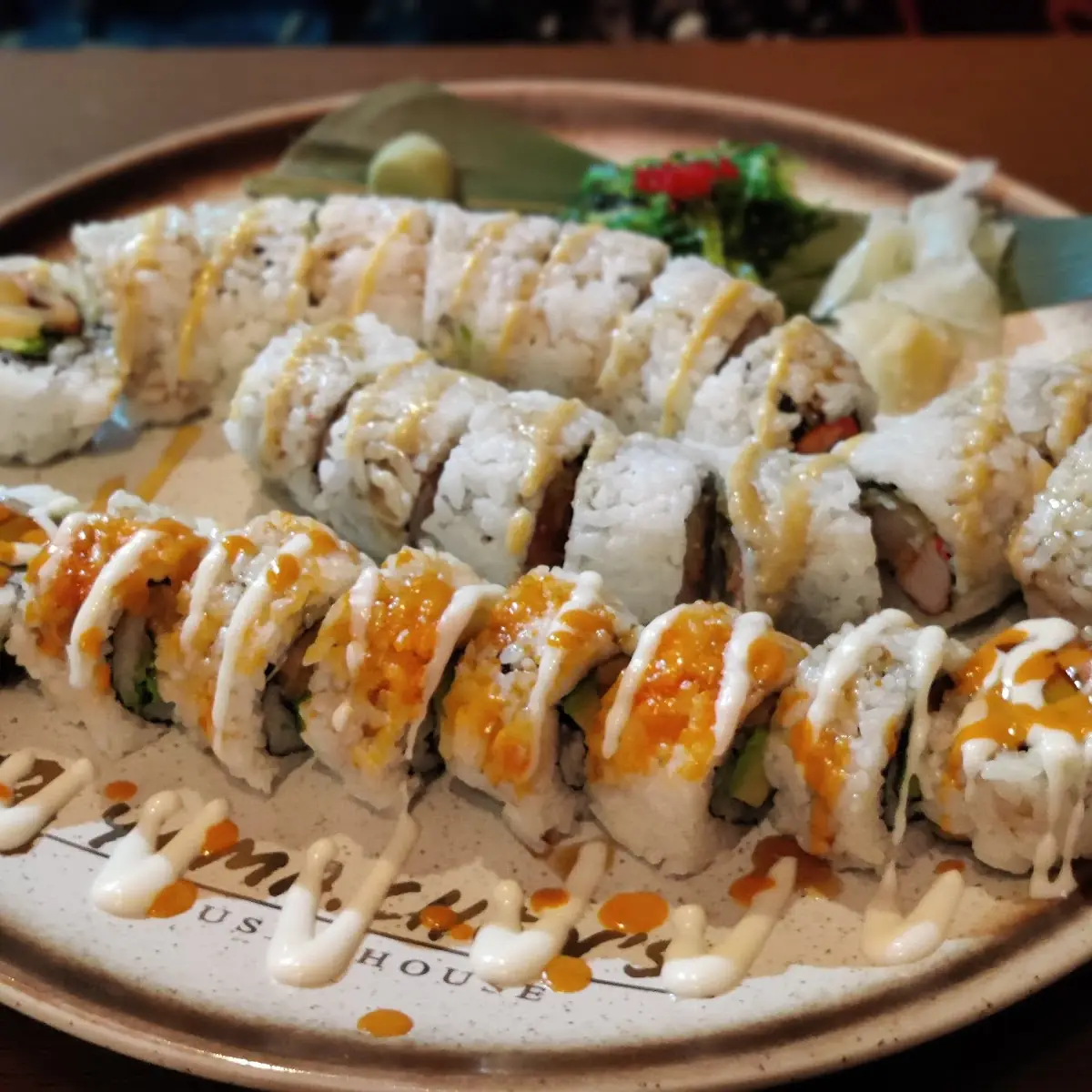 Various Sushi Rolls
