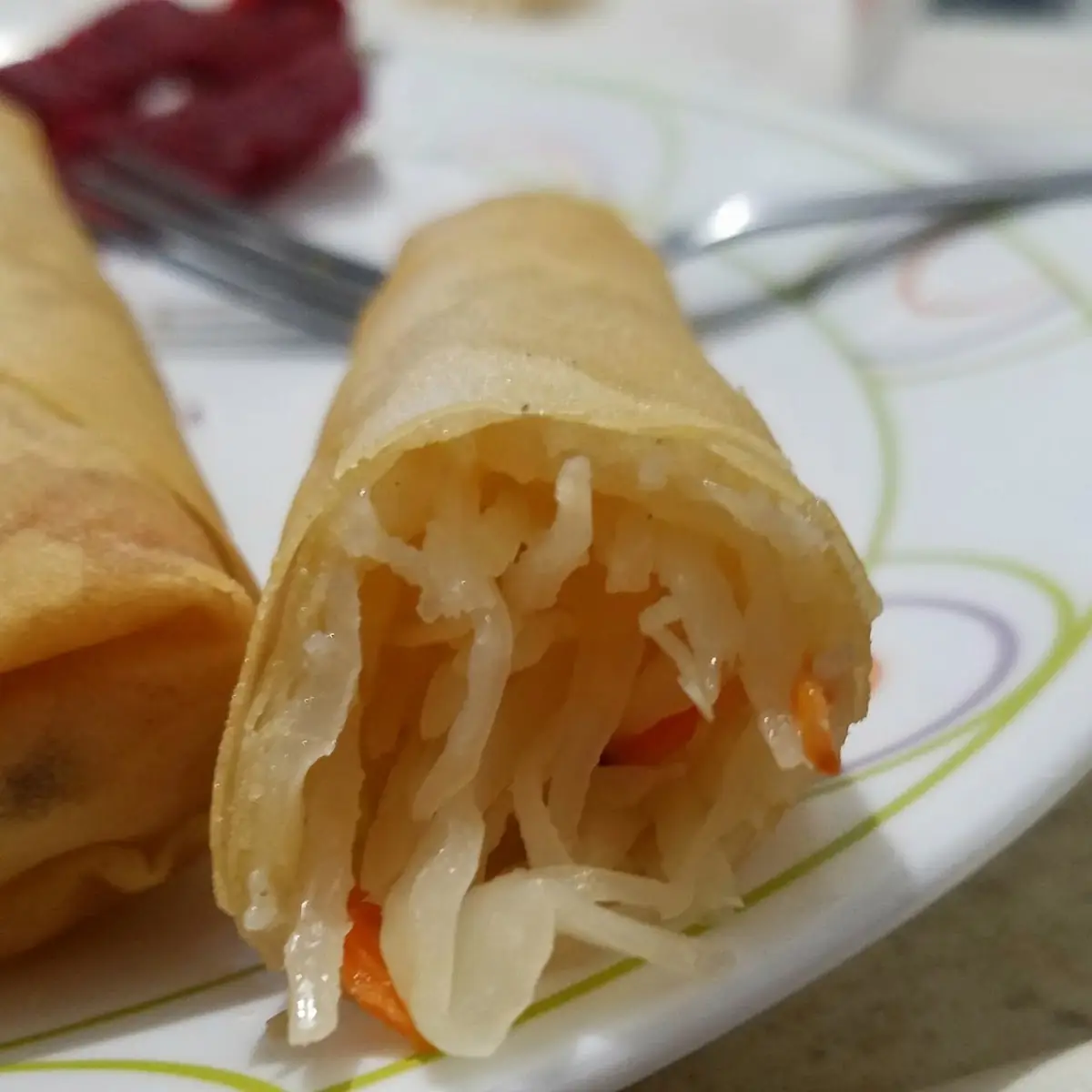 Inside of Spring Roll