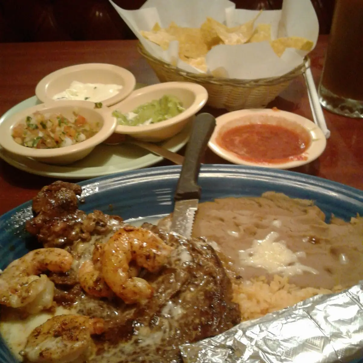 Steak and Shrimp